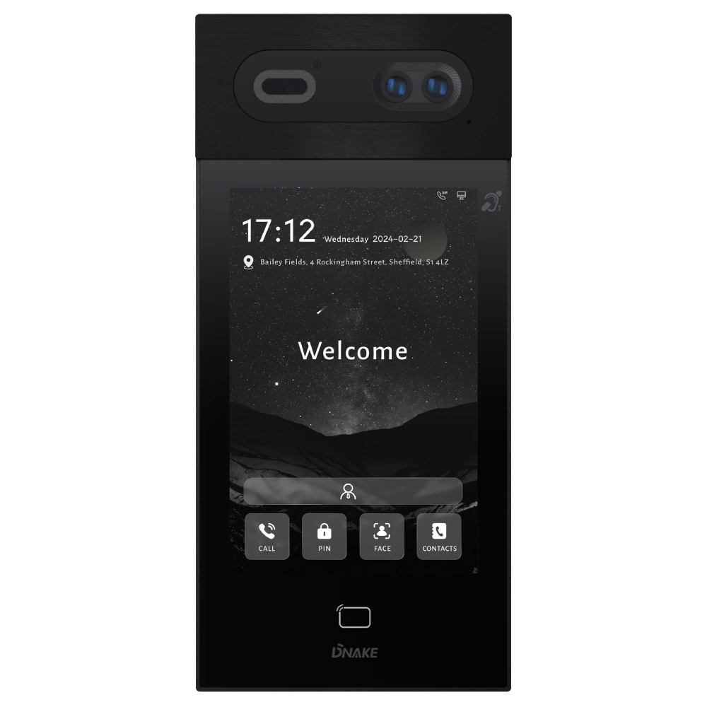 Dnake S617/S (накладна) S617 Android 8" IPS IK08 Виклична панель