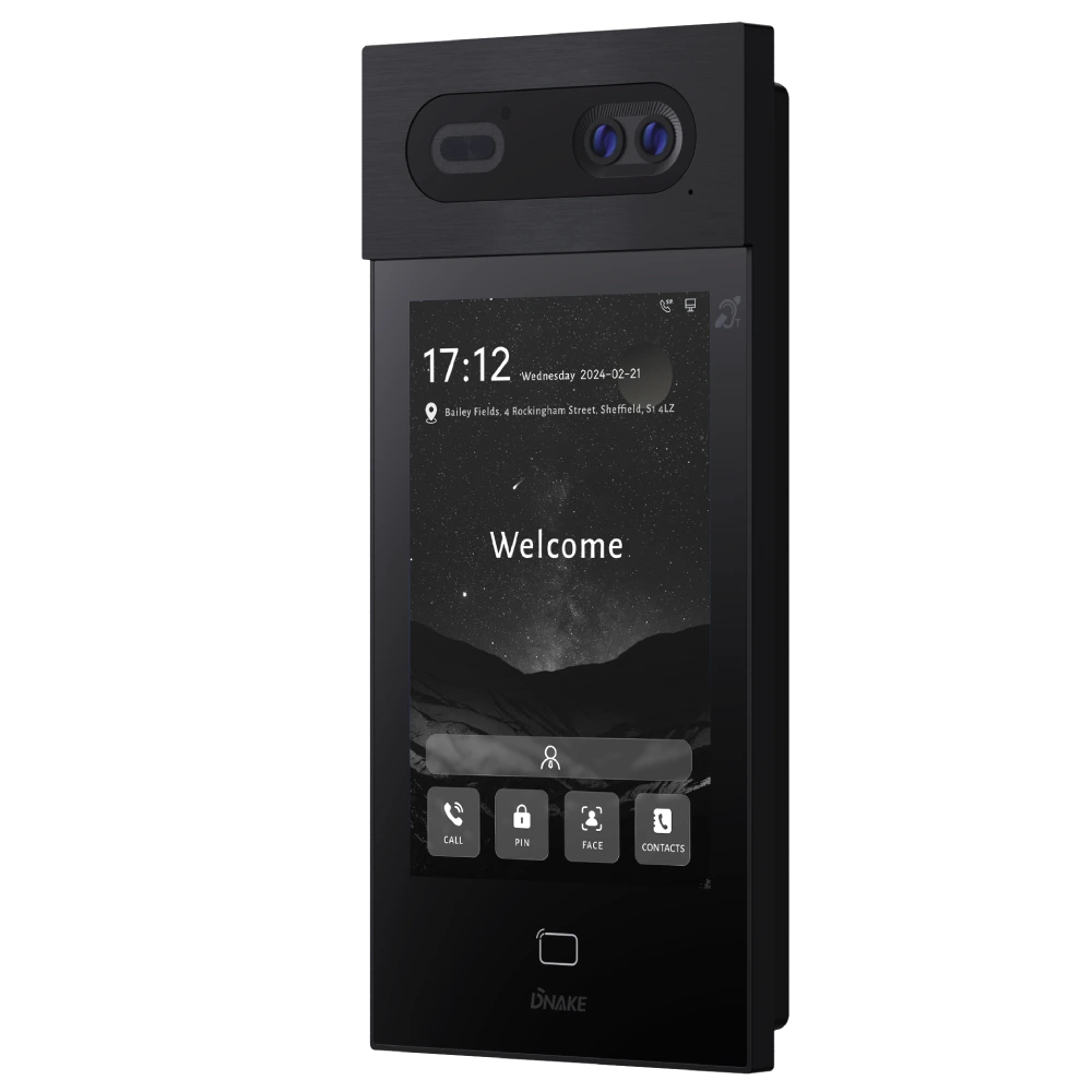 Dnake S617/F (врізна) S617 Android 8" IPS IK08 Виклична панель - Зображення 4