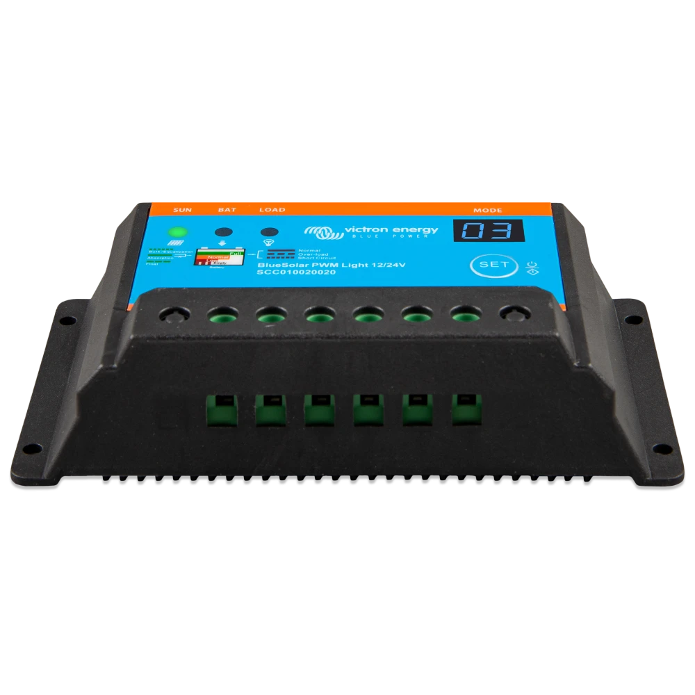 Victron Energy BlueSolar PWM-Light Charge Controller 12/24-5 Контролер заряду - Зображення 3
