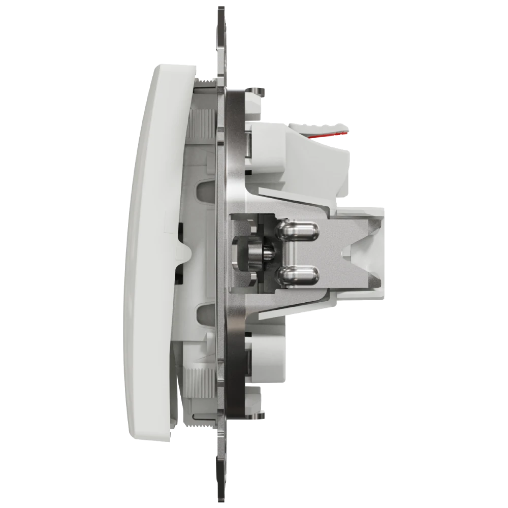 Schneider Electric SDD111101 Sedna Design & Elements 1-клавішний алюміній Вимикач - Зображення 4