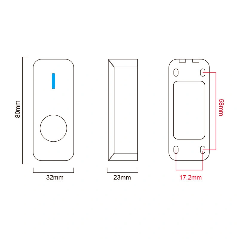 NO TOUCH SEVEN K-7497NDW Кнопка (Безконтактна, герметична) - Зображення 4