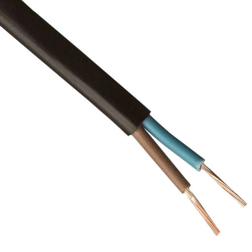 Каблекс 2х0,75 Провід ШВВП чорний (бухта 100 м.)