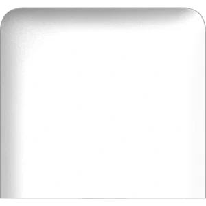 Ajax SideButton (1-gang) white vertical Кнопка