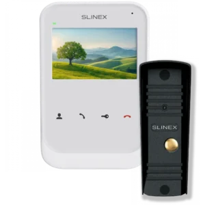 Slinex SK-04 + ML-16HR black Комплект відеодомофон + панель виклику