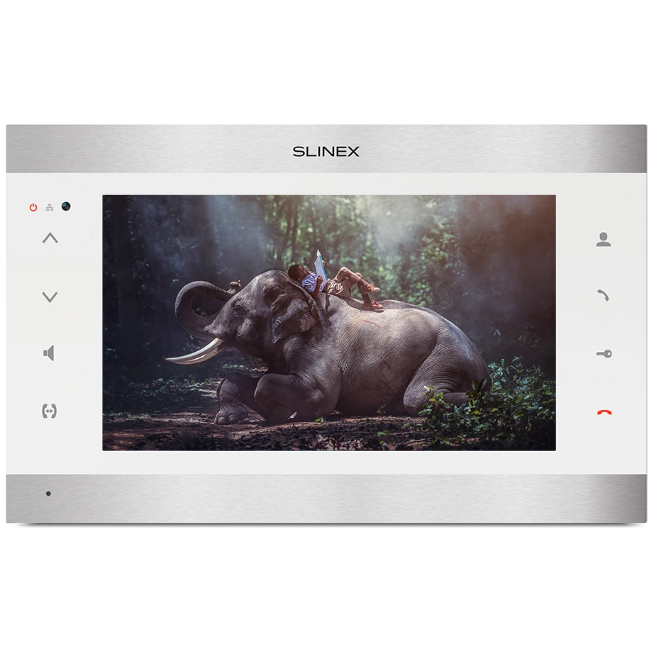 SL-10IPTHD (silver+white) Відеодомофон 10 "Slinex
