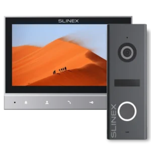 Slinex SK 7 Cloud (Slinex SK 7 Cloud grey + ML-17HD graphite) Комплект відеодомофон + панель виклику