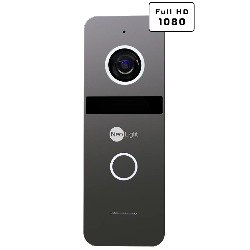 Neolight ALPHA Hybrid + SOLO FHD Graphite Комплект відеодомофону - Зображення 3