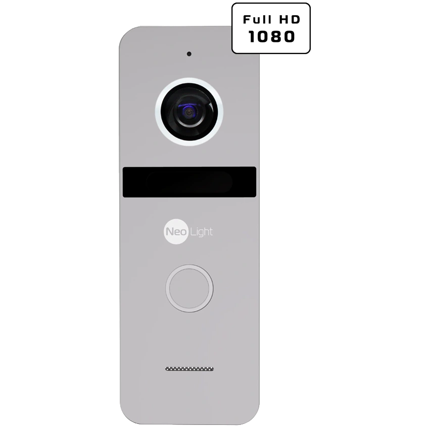 Neolight ALPHA Hybrid Black + SOLO FHD Silver Комплект відеодомофону - Зображення 3