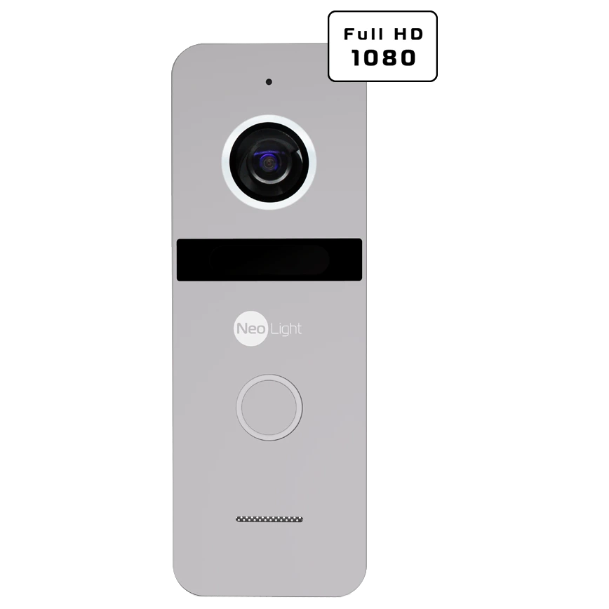 Neolight MEZZO Hybrid Black + SOLO FHD Silver Комплект відеодомофону - Зображення 2