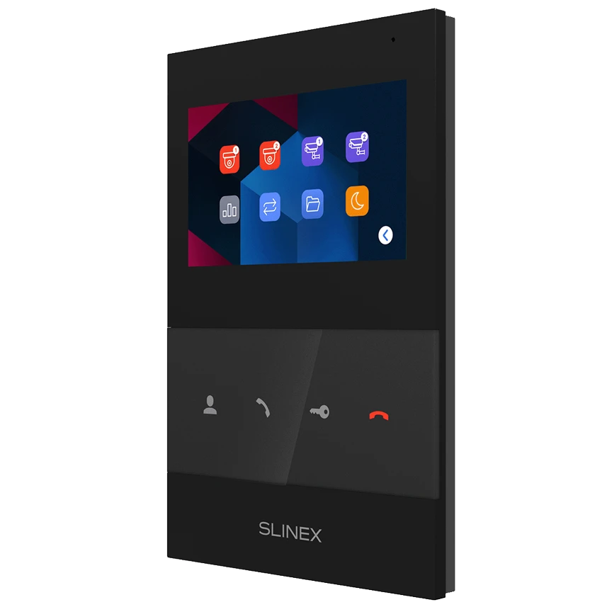 Slinex SQ-04 Black + ML-17HR Graphite Комплект відеодомофону - Зображення 3
