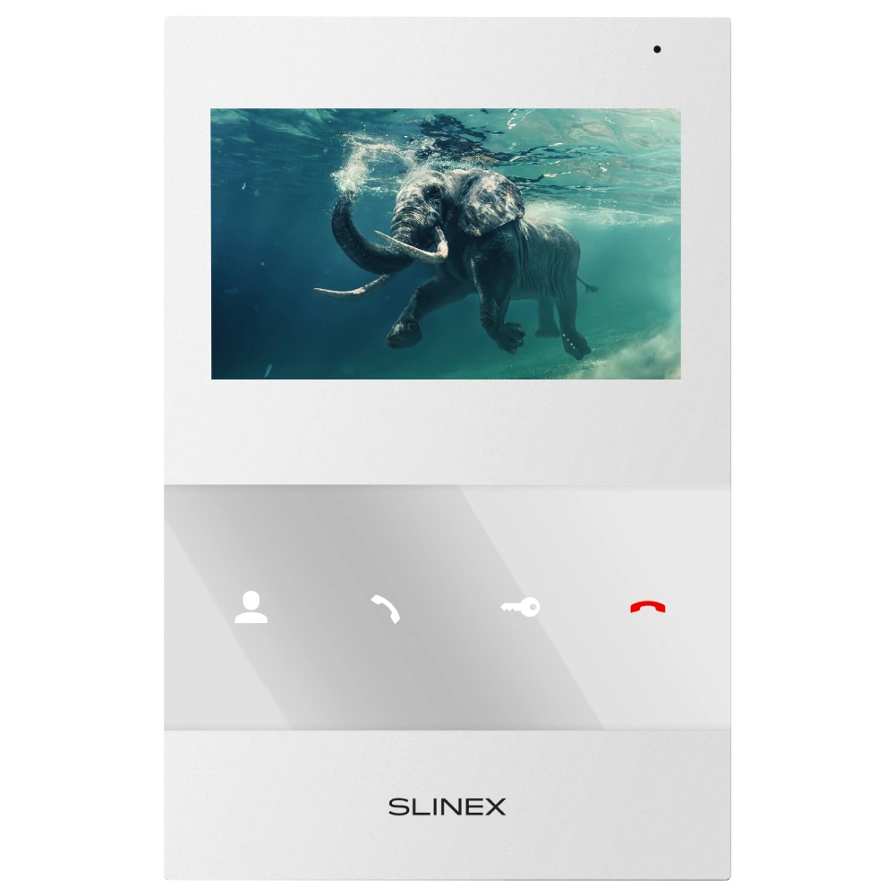 SQ-04M 4.3" дюймів (white) Відеодомофон Slinex