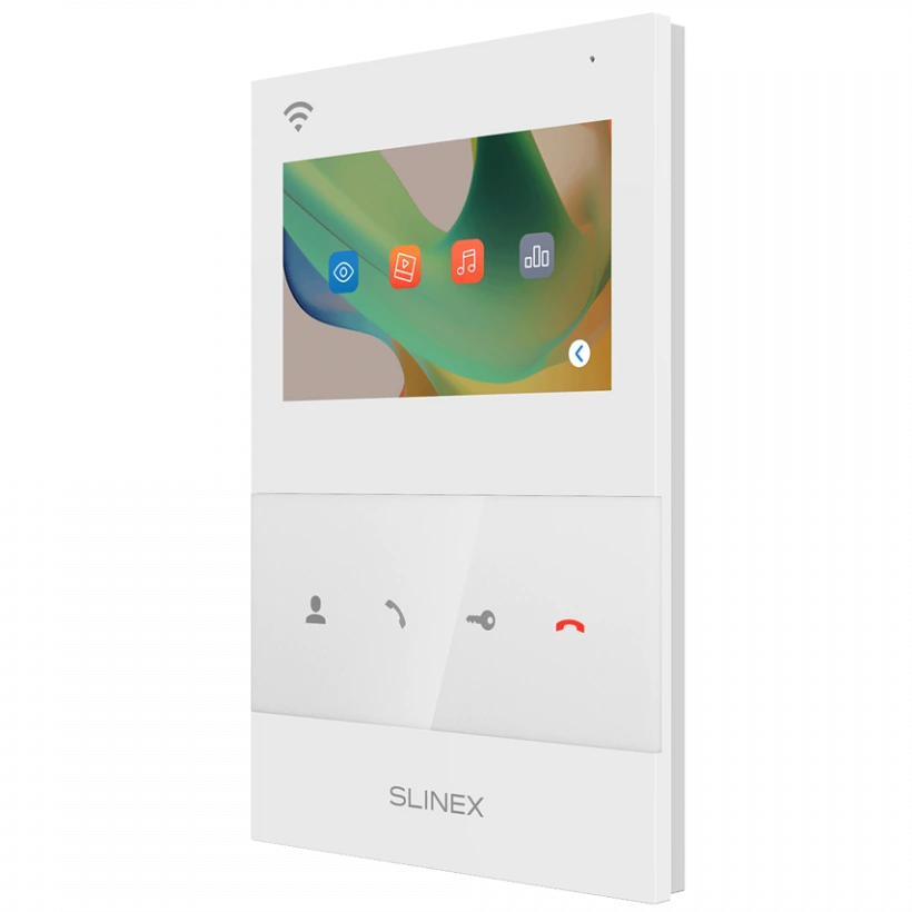 SQ-04N Cloud 4.3" дюйми (white) Відеодомофон Slinex - Зображення 3