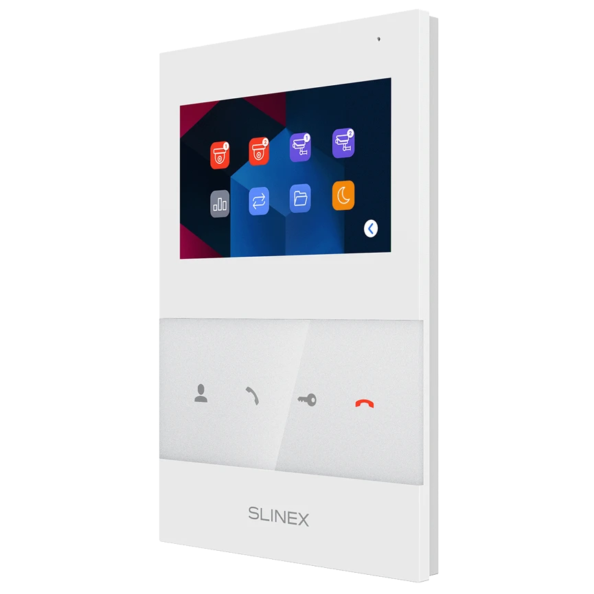 Slinex SQ-04 White + ML-16HR (чорний) Комплект відеодомофону - Зображення 3