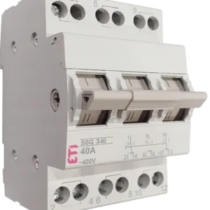 ЕТІ SSQ 340 "1-0-2", 3p 40A Перемикач навантаження
