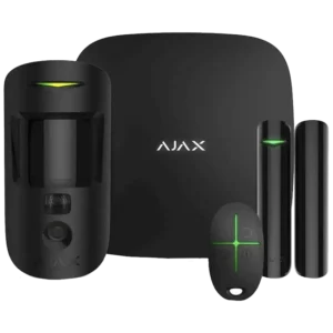 Ajax StarterKit Cam HDR (8EU) UA black охоронної сигналізації Комплект