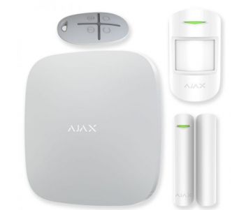 Ajax StarterKit (white) бездротової сигналізації Комплект