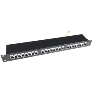 24 порта 1U 19" модульна (без модулів) STP патч-панель EServer