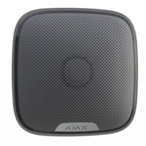 StreetSiren (black) Бездротова вулична сирена Ajax