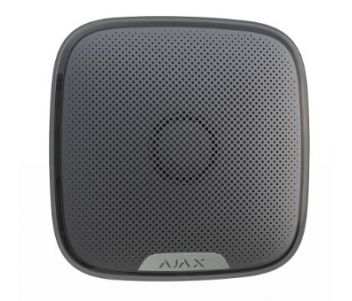 StreetSiren (black) Бездротова вулична сирена Ajax