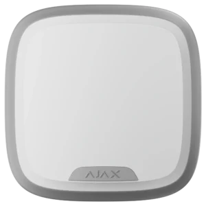 Бездротова вулична сирена Ajax Superior StreetSiren Plus white Jeweller