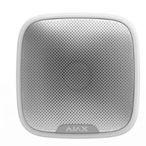 StreetSiren (white) Бездротова вулична сирена Ajax