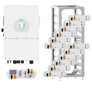 Deye SUN-15K-SG01HP3-EU-AM2 15кВт 60кВт•год Система безперебійного живлення трифазна