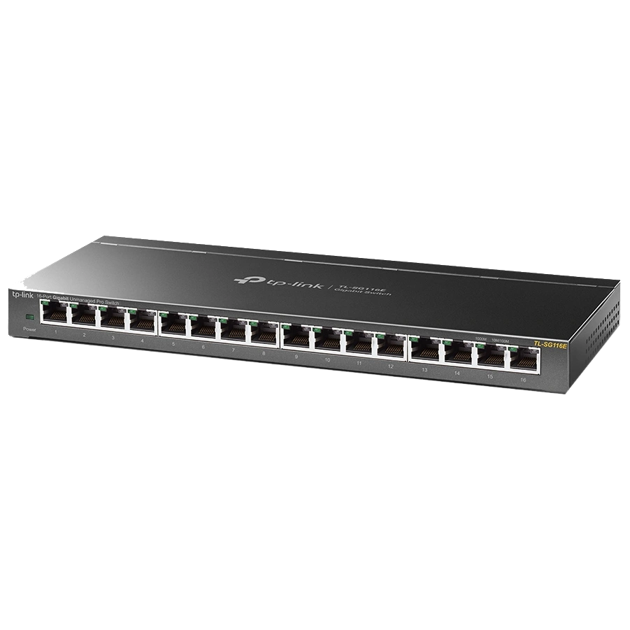 TP-LINK TL-SG116E 1000M Комутатор 16 портів некерований
