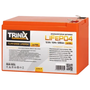 TRINIX TLFP-1210S Ultra 10А•г 12В Літієва акумуляторна батарея