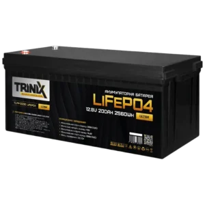 TRINIX TLFP-12200 Ultra 200А•г 12В Літієва акумуляторна батарея