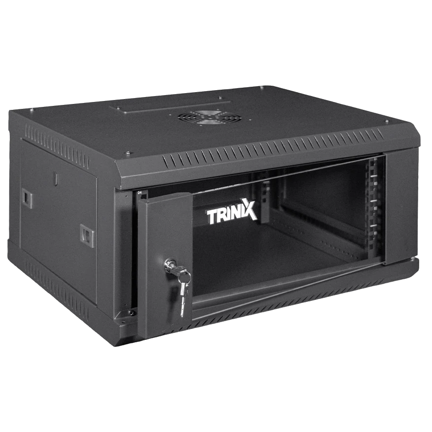 Trinix TRX-6U/600x450x370 Black Комутаційна шафа - Зображення 3