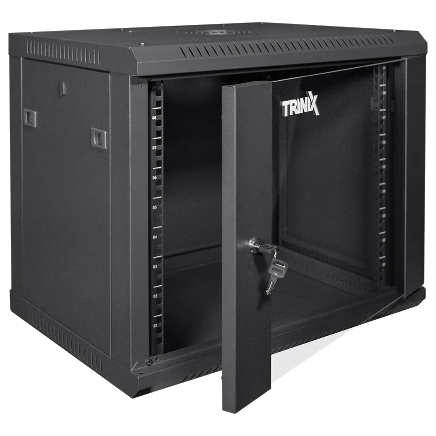 Trinix TRX-9U/600x450x503 Black Комутаційна шафа - Зображення 3