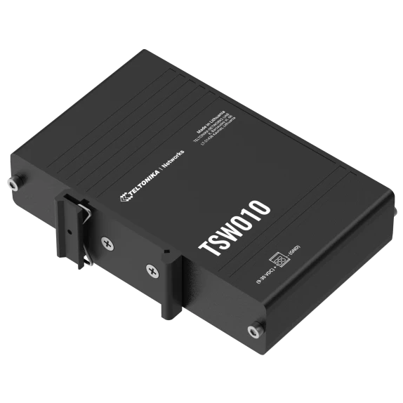 Teltonika TSW010 з монтажем на DIN-рейку Комутатор 5 портів некерований - Зображення 4