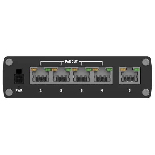 Teltonika TSW100 POE+ Комутатор 5 портів некерований