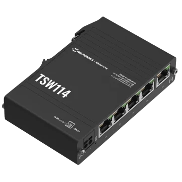 Teltonika TSW114 Комутатор 4 порти некерований - Зображення 4