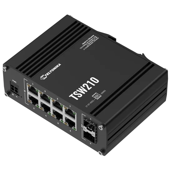 Teltonika TSW210 Комутатор 8 портів некерований - Зображення 3