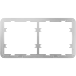 Ajax Frame (2 seats) [55] Рамка для двох вимикачів