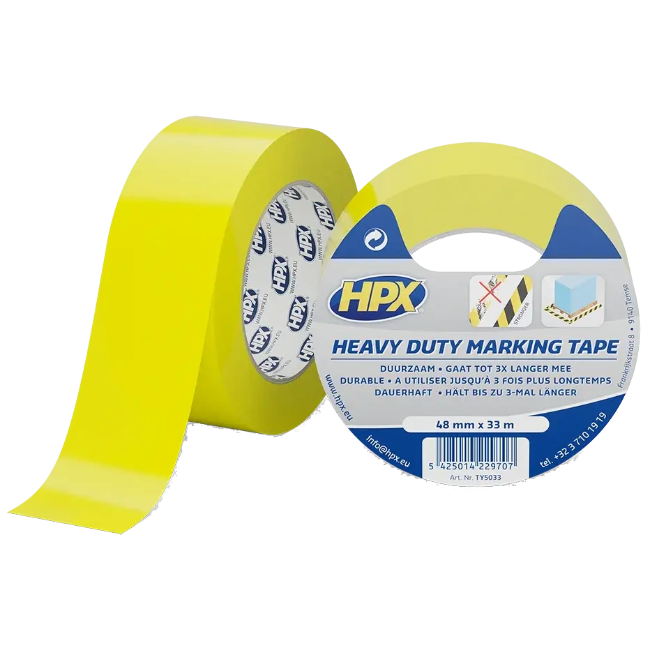 HPX TY5033 HEAVY DUTY 48мм х 33м Стрічка для розмітки