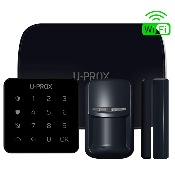 U-Prox MP WiFi kit Black Комплект бездротової охоронної сигналізації