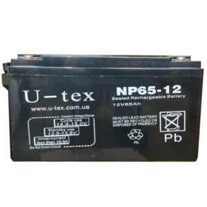 U-tex 12В / 65 Ah Акумулятор