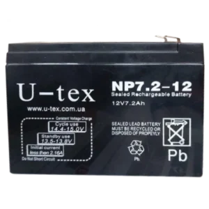 U-tex 12В / 7,2 Ah Акумулятор
