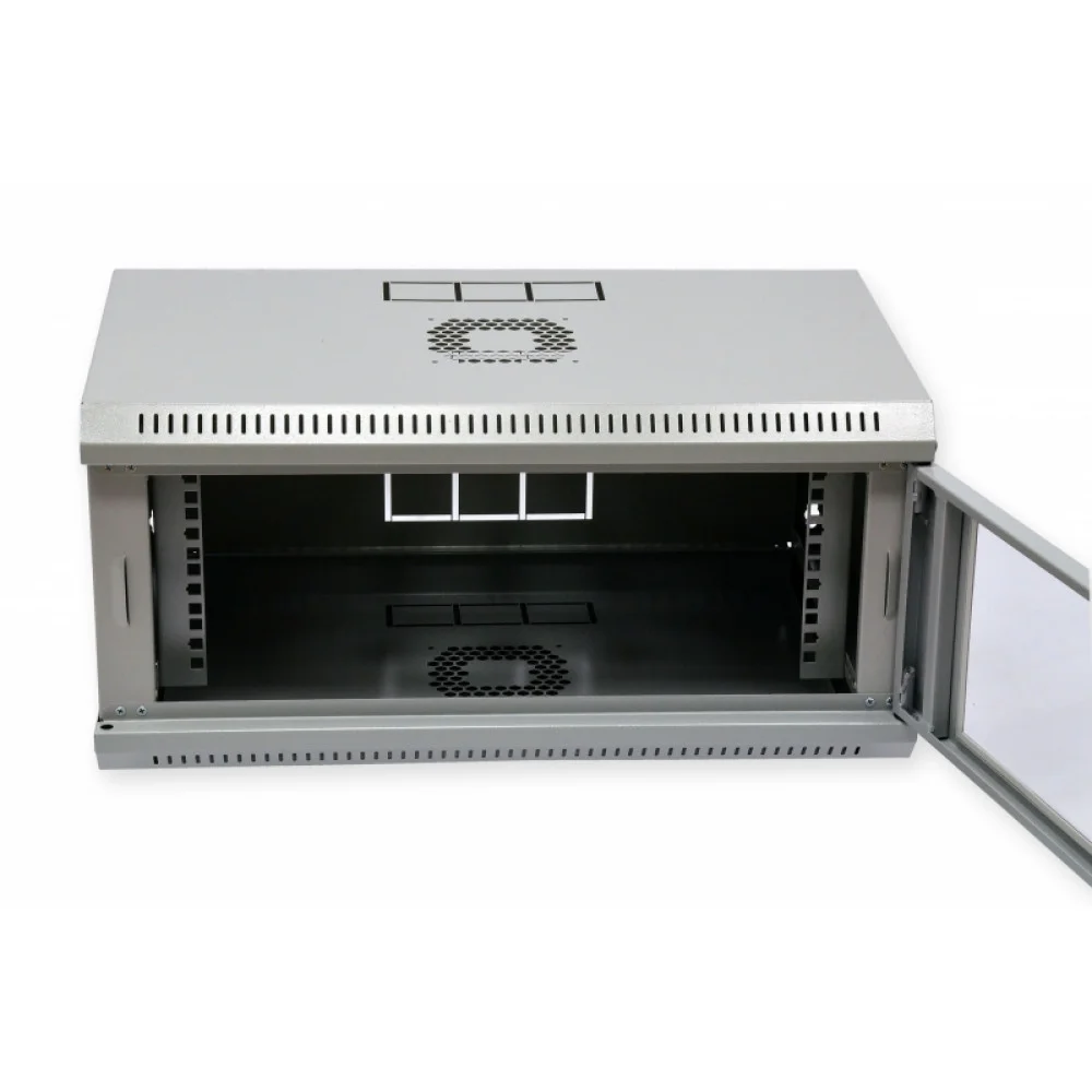 UA-MGSWL435G Шафа 19" 4U, 600x350x284мм (Ш*Г*В), економ, акрилове скло, сіра - Зображення 3