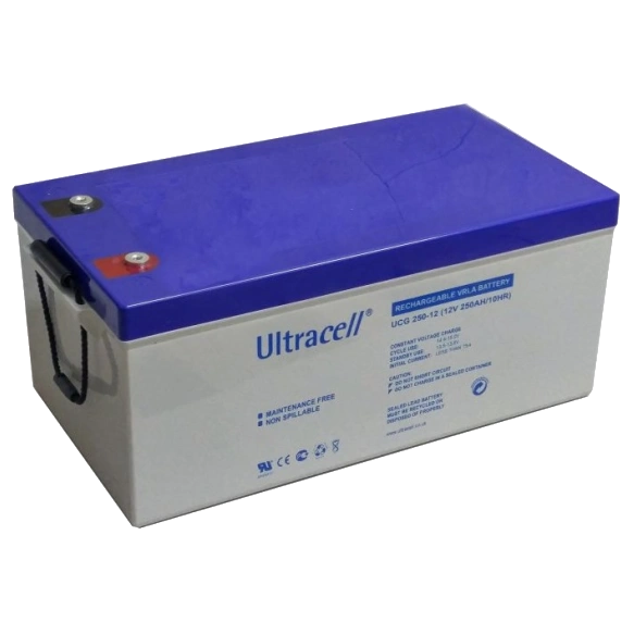 Ultracell UCG250-12 GEL 12 V 250 Ah Акумуляторна батарея