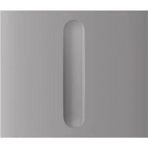 Кнопка центральна для одноклавішного вертикального вимикача димера Ajax CenterButton Dimmer Vertical 1-gang 2-way for LightSwitch, Jeweler, бездротовий, grey