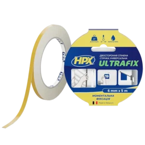 HPX DSU0605 ULTRAFIX 6мм х 5м Стрічка двохстороння