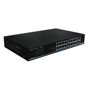 UTP1218-PSB150 16-портовий 100M PoE+ 2 порта 1000M RJ45