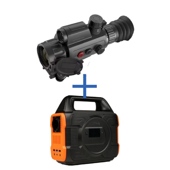 AGM Varmint LRF TS35-640 + UTEPO UPS300 Тепловізор та зарядна станція