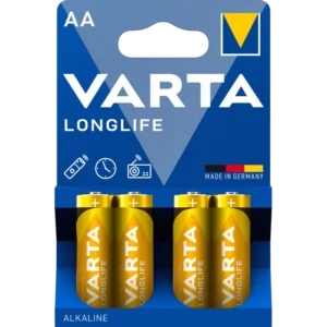 AA VARTA LONGLIFE BLI 4 ALKALINE Батарейка