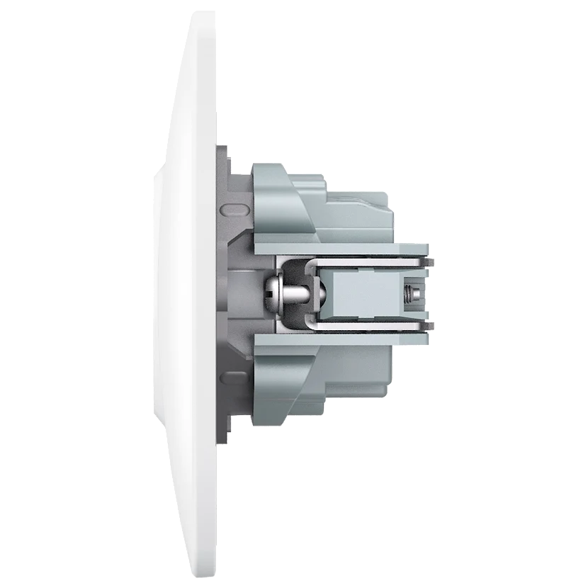VIDEX BINERA (VF-BNSK1G-W) (20/120) Розетка біла 1 пост з заземленням - Зображення 3
