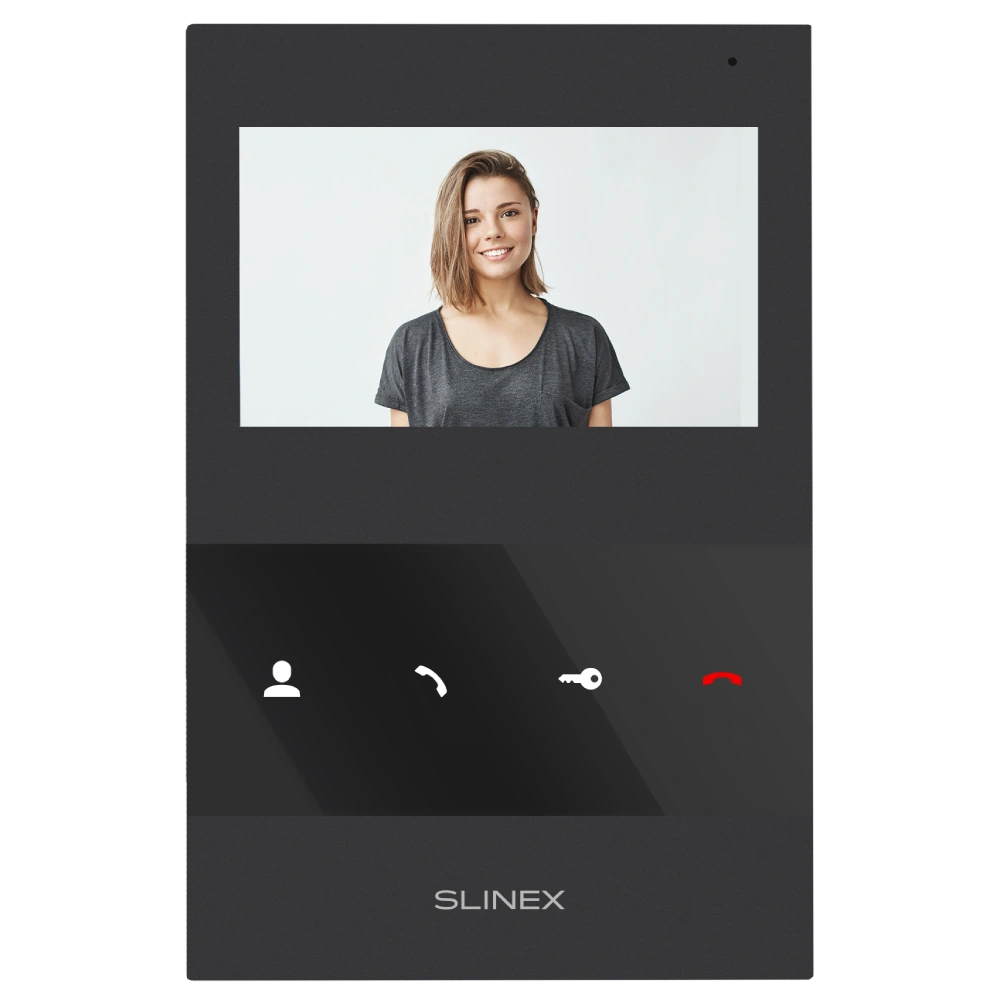 Slinex ML-16HD(Black)+SQ-04M(Black) Комплект відеодомофону - Зображення 7