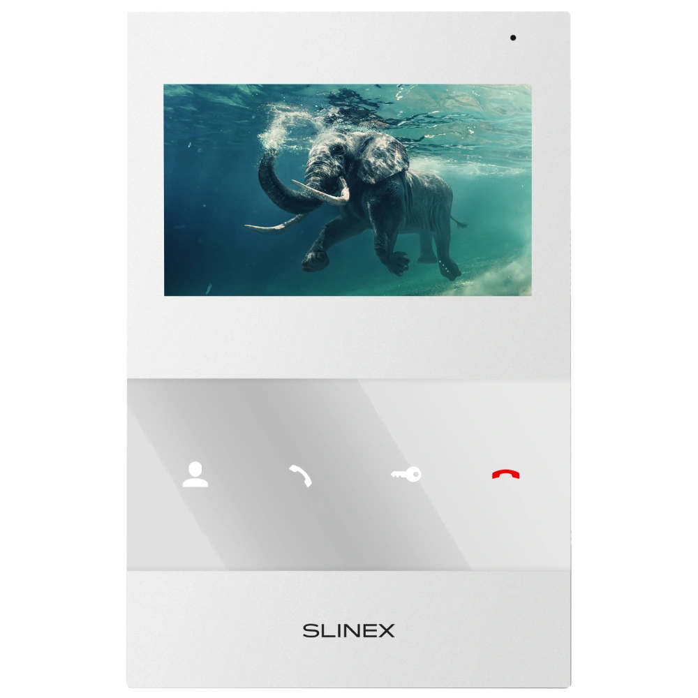 Slinex SQ-04M(White) + ML-16НR(Black) Комплект відеодомофона - Зображення 7